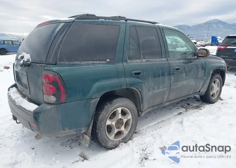 2006 Chevrolet Trailblazer Lt из США, поврежденный, VIN 1GNET13M162159065